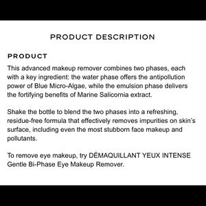 Chanel Gentle Biphase Eye Makeup Remover Review